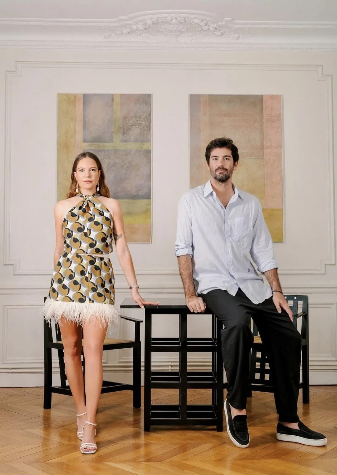 Marion Guggenheim and Nicolas Dewavrin