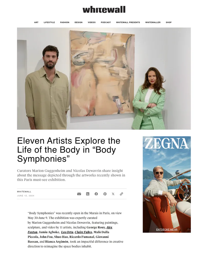 Eleven Artists Explore the Life of the Body in “Body Symphonies”